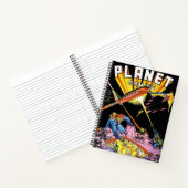 Planet Comics Laser Attack Sci Fi strips Notitieboek (Binnen)