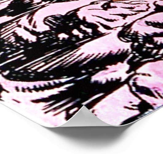 Planet Comics Laser Attack Sci Fi  strips Poster (Hoek)