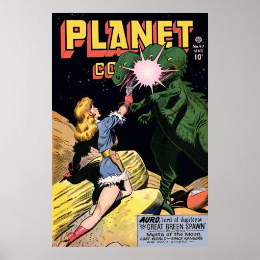 Planet Comics No. 47 Poster (Voorkant)