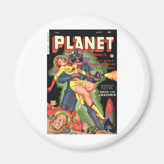 Planet Comics No. 70 Magneet (Voorkant)