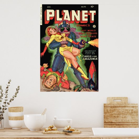 Planet Comics No. 70 Poster (Keuken)