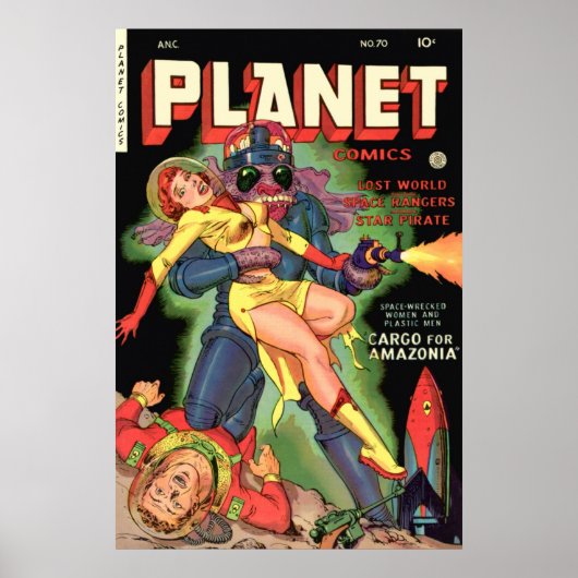 Planet Comics No. 70 Poster (Voorkant)