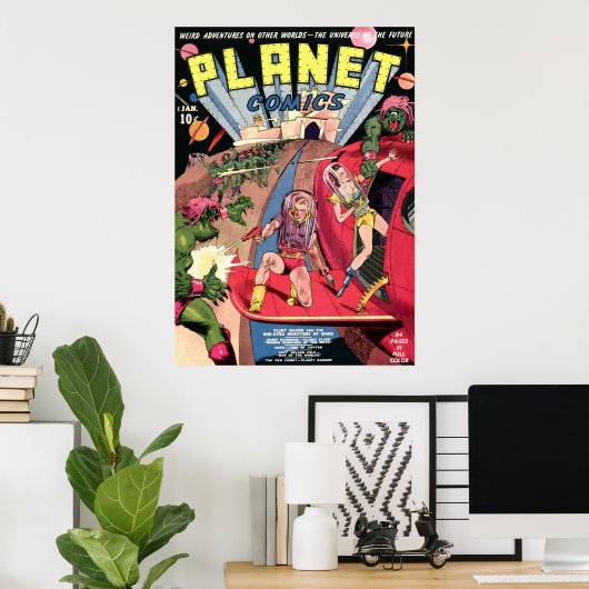 Planet Comics Poster (Thuiskantoor)