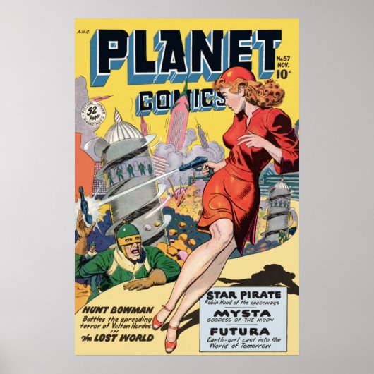 Planet Comics Poster (Voorkant)