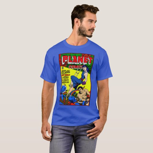 Planet Comics uit 1950: T-Shirt (Voorkant volledig)