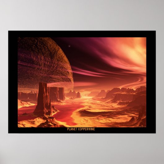 Planet Copperwine Poster (Voorkant)