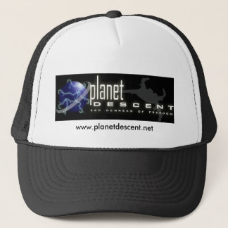 Planet Descet Trucker Hat Trucker Pet