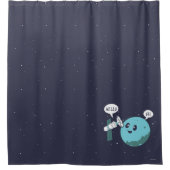 Planet Douchegordijn (Voorkant)