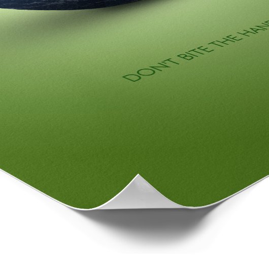 Planet Earth Apple Environmental Poster (Hoek)