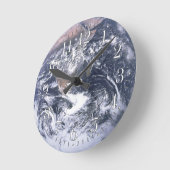 Planet Earth Astronomie Wall klok (Hoek)