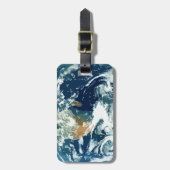 Planet Earth Bagagelabel (Voorkant verticaal)