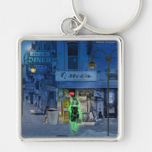 Planet Earth, beloofde grond? Sleutelhanger