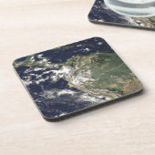 Planet Earth Bier Onderzetter (Linkerzijde)
