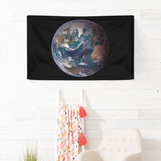 Planet Earth Blue Marble (Western Hemisphere) Spandoek (Insitu)