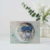 Planet Earth. Briefkaart (Staand voorkant)