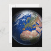Planet Earth Briefkaart (Voorkant / Achterkant)