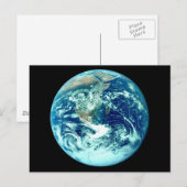 Planet Earth Briefkaart (Voorkant / Achterkant)
