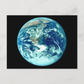 Planet Earth Briefkaart (Voorkant)