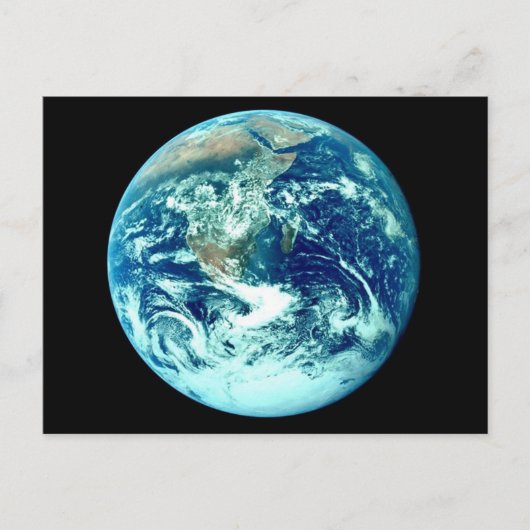 Planet Earth Briefkaart (Voorkant)