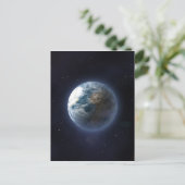 Planet Earth Briefkaart (Staand voorkant)