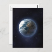 Planet Earth Briefkaart (Voorkant / Achterkant)