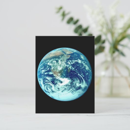 Planet Earth Briefkaart (Staand voorkant)