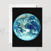 Planet Earth Briefkaart (Voorkant / Achterkant)
