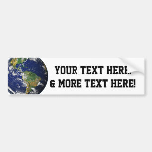 Planet Earth   Bumpersticker