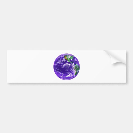 Planet Earth Bumpersticker (Voorkant)