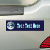 Planet Earth Bumpersticker (Op auto)
