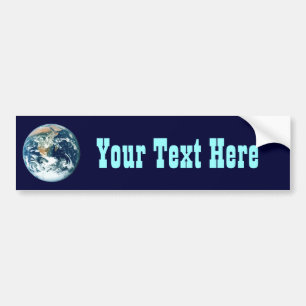 Planet Earth Bumpersticker