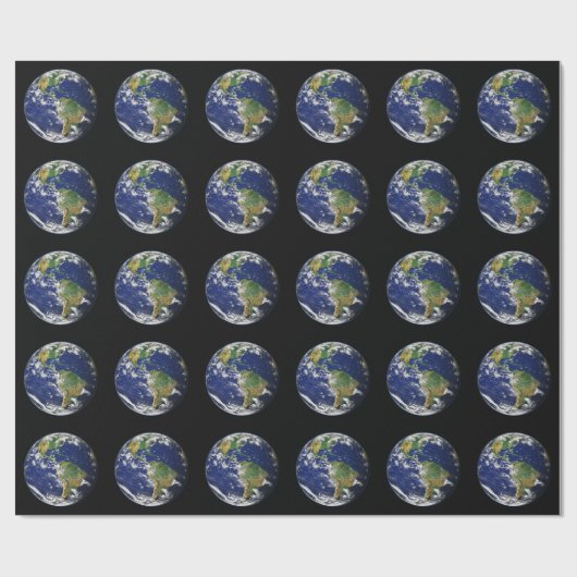 Planet Earth | Cadeaupapier (Vlak)