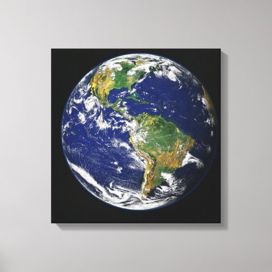 Planet Earth Canvas Afdruk (Voorkant)