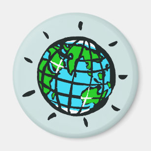 Planet EARTH - Conservatie - Ecologie - Natuur Magneet