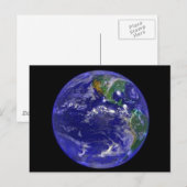 Planet Earth Design Briefkaart (Voorkant / Achterkant)