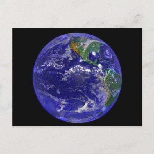 Planet Earth Design Briefkaart (Voorkant)