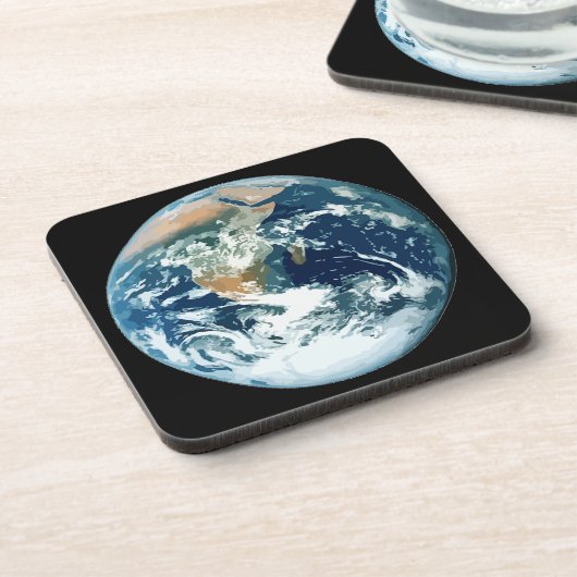 Planet Earth Drankjes Onderzetter (Linkerzijde)