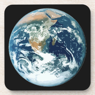 Planet Earth Drankjes Onderzetter