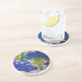 Planet Earth drink onderzetter (Zijkant)