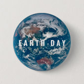 Planet Earth - Earth Day Badge Ronde Button 5,7 Cm (Voorkant)