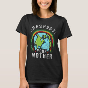 Planet Earth en klimaatverandering Gift - mannen V T-shirt
