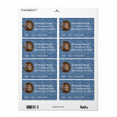 Planet Earth Etiket (Full Sheet)