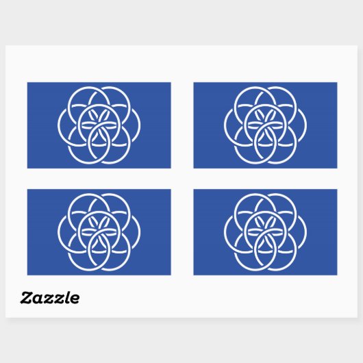 Planet Earth Flag - Sticker (Vel)