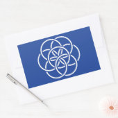 Planet Earth Flag - Sticker (Envelop)