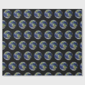 Planet Earth Gift Wrap - HAMbWG Cadeaupapier (Vlak)