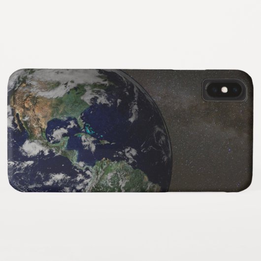 Planet Earth in Melkweg Case-Mate iPhone Case (Achterkant (horizontaal))