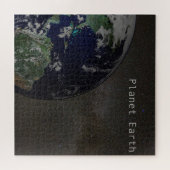 Planet Earth in Melkweg Legpuzzel (Horizontaal)