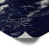 Planet Earth in Milky Way Poster (Hoek)