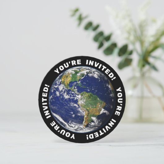 Planet Earth | Kaart (Staand voorkant)