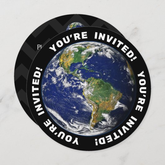 Planet Earth | Kaart (Voorkant / Achterkant)